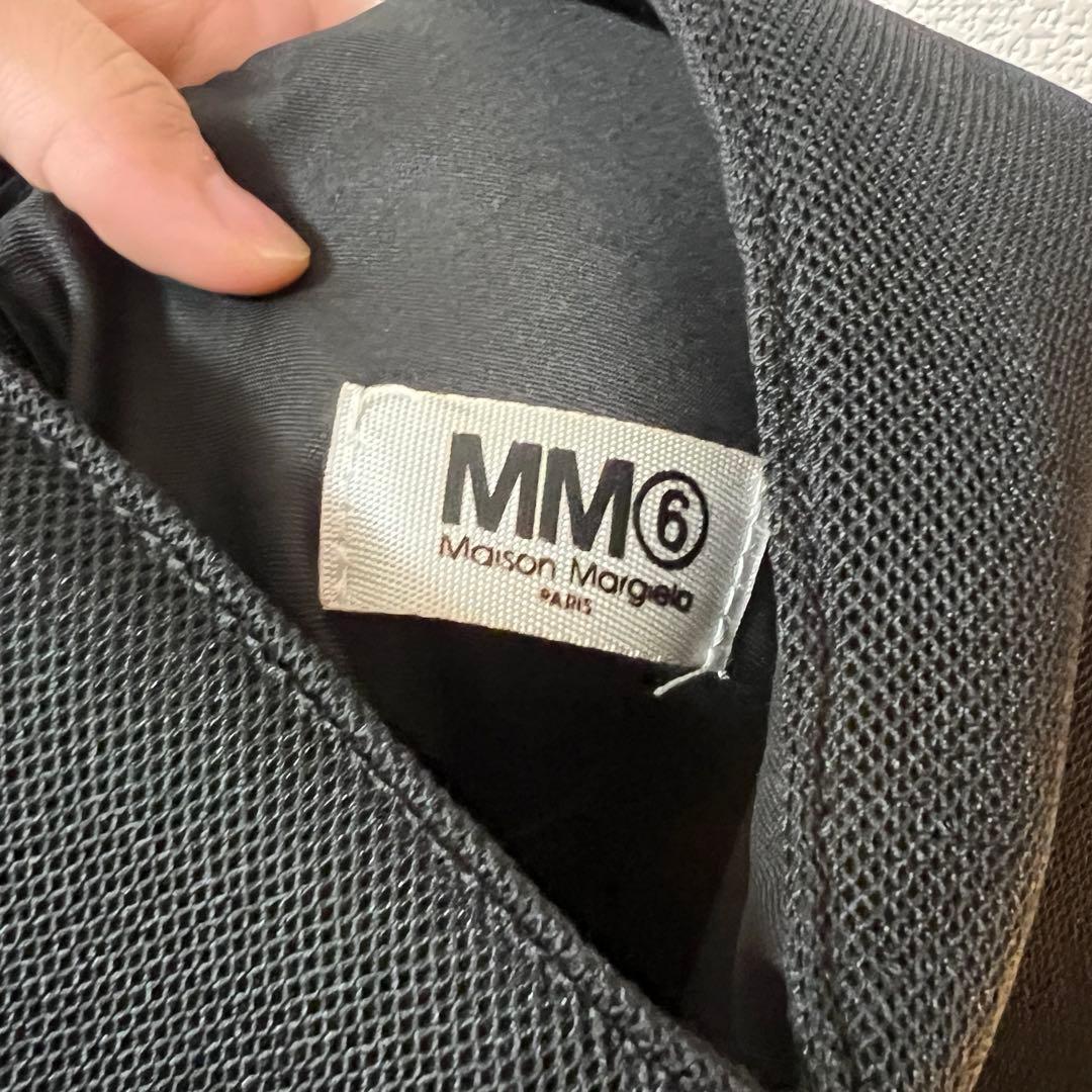 MM6 Maison Margiela ブラック トートバッグ