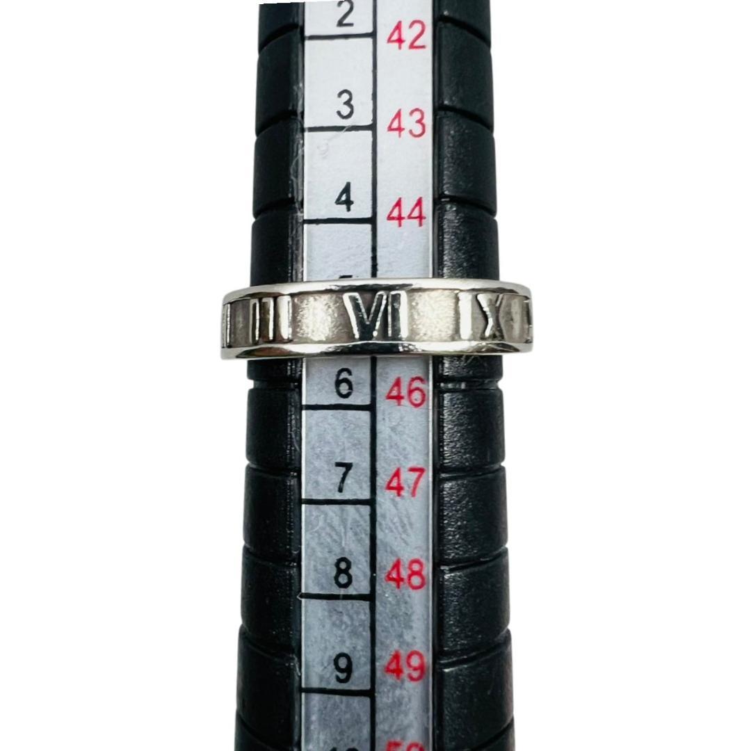 【美品】TIFFANY リング 指輪 アトラス 5号 シルバー 925 小さめ