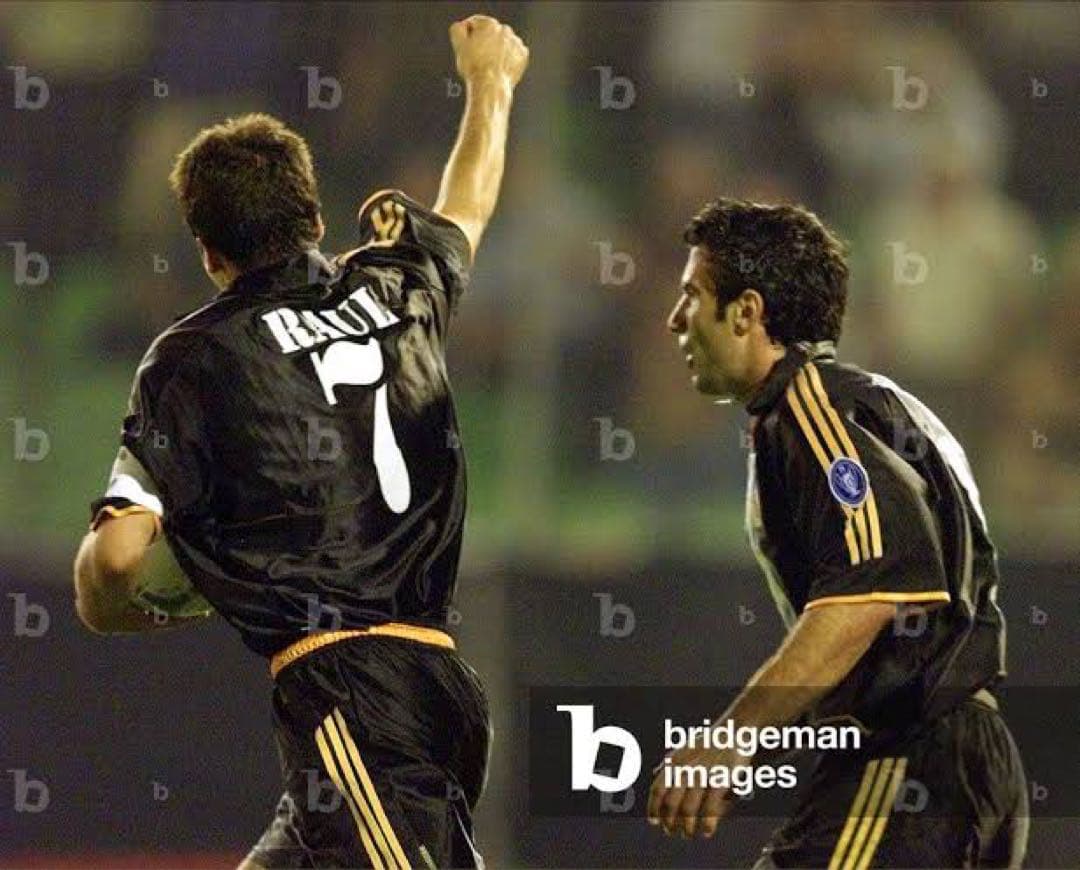 正規品00/01 レアル•マドリー ルイス•フィーゴ US規格:Lサイズ