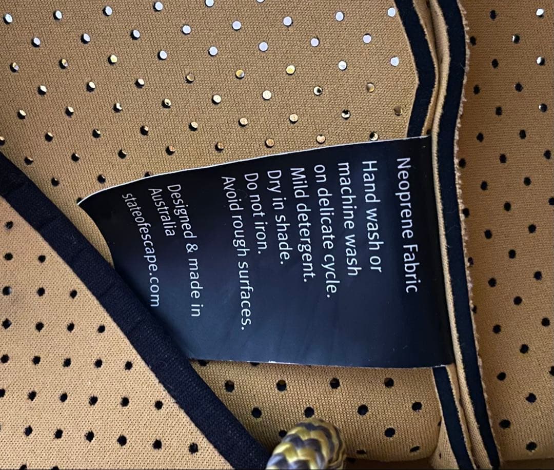 ステートオブエスケープ フライングソロ　イエロー　トートバッグ