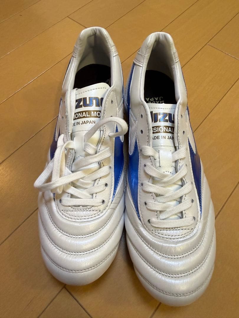 Mizuno Morelia サッカーシューズ ホワイト/ブルー