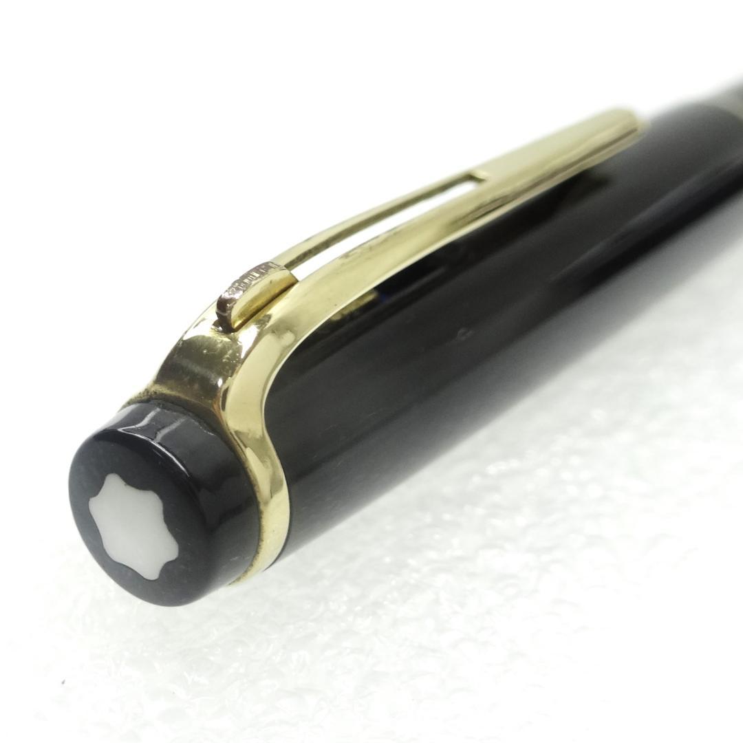 古いモンブラン NO.38 レバー式 ボールペン ブラック 黒 ヴィンテージ