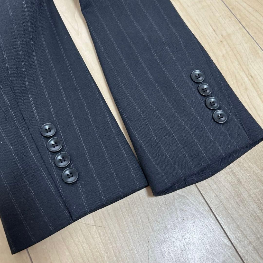 新品　洋服の青山 HILTON ヒルトン　3点スーツ パンツ ブラック系 M