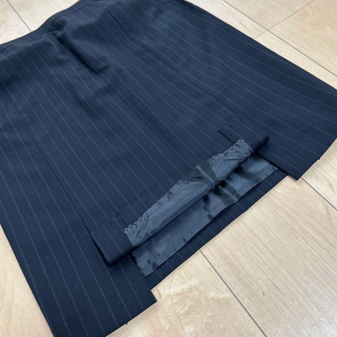 新品　洋服の青山 HILTON ヒルトン　3点スーツ パンツ ブラック系 M