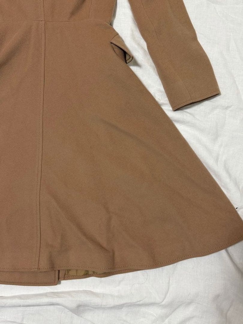 ルル miu miu ブラウンウールコート