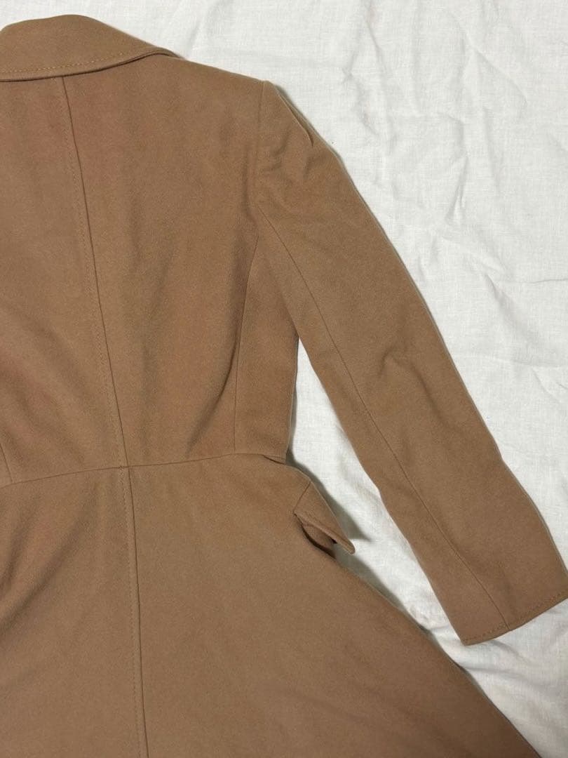 ルル miu miu ブラウンウールコート