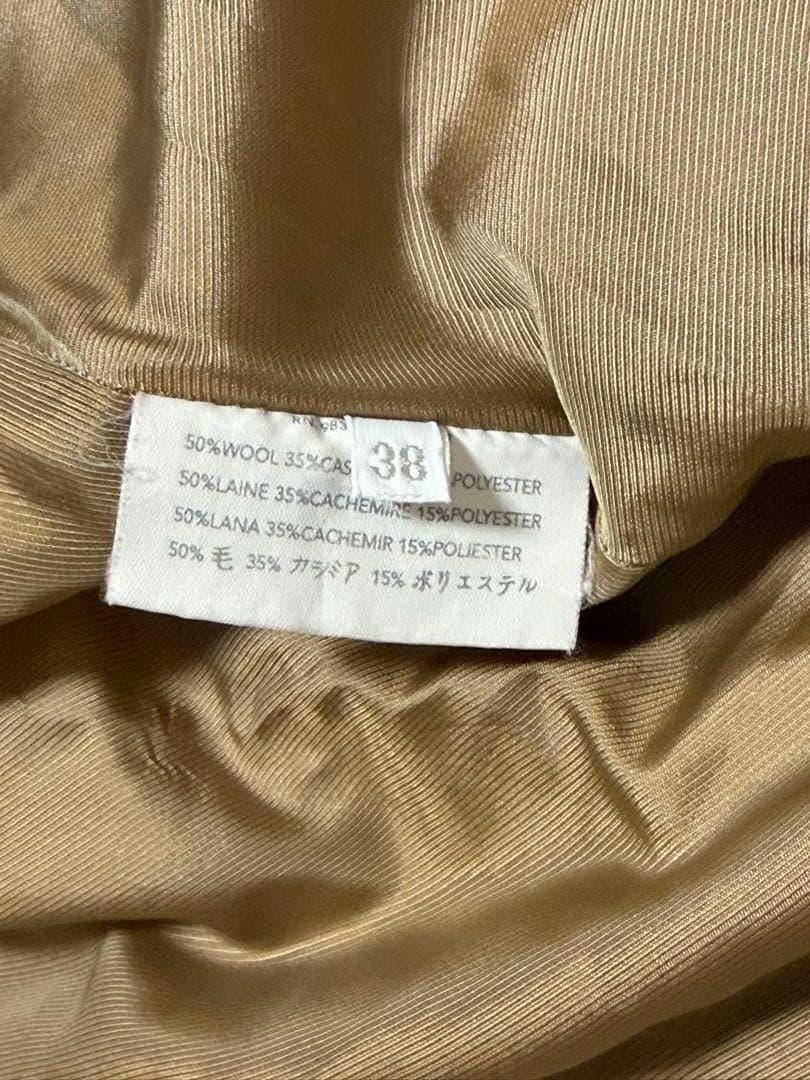 ルル miu miu ブラウンウールコート