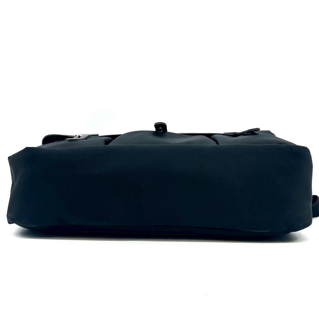 【未使用級】ビリンガム スタジオサッチェル 3ポケット ショルダーバッグ 黒