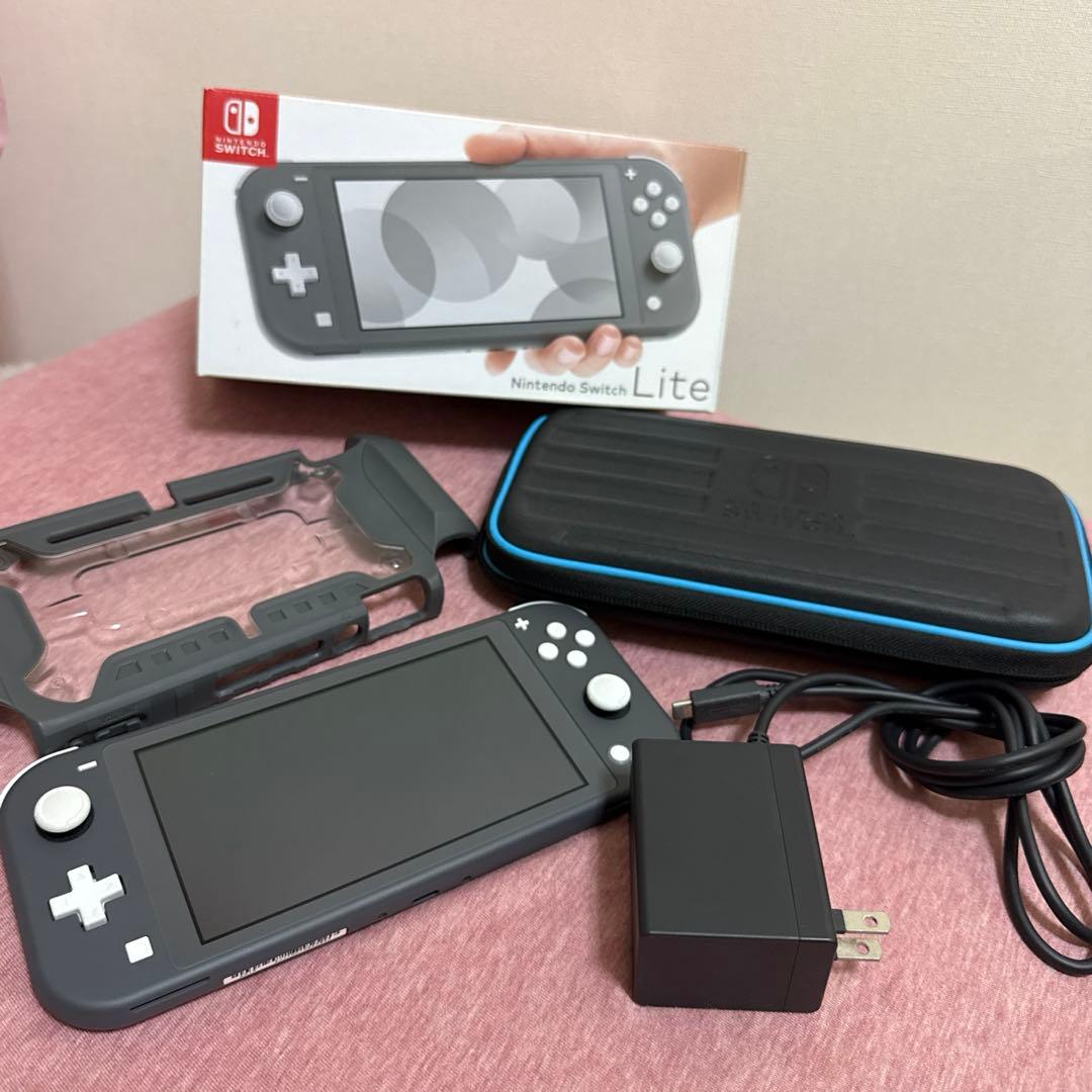 Nintendo Switch Lite グレー 本体セット