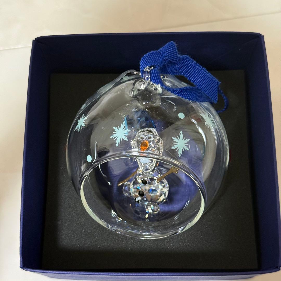 スワロフスキー オラフ ボールオーナメント アナと雪の女王 ディズニー