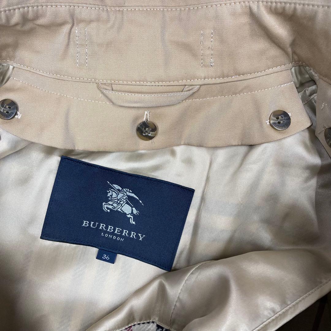 極美品 Burberry バーバリー トレンチコート メンズ ベージュ