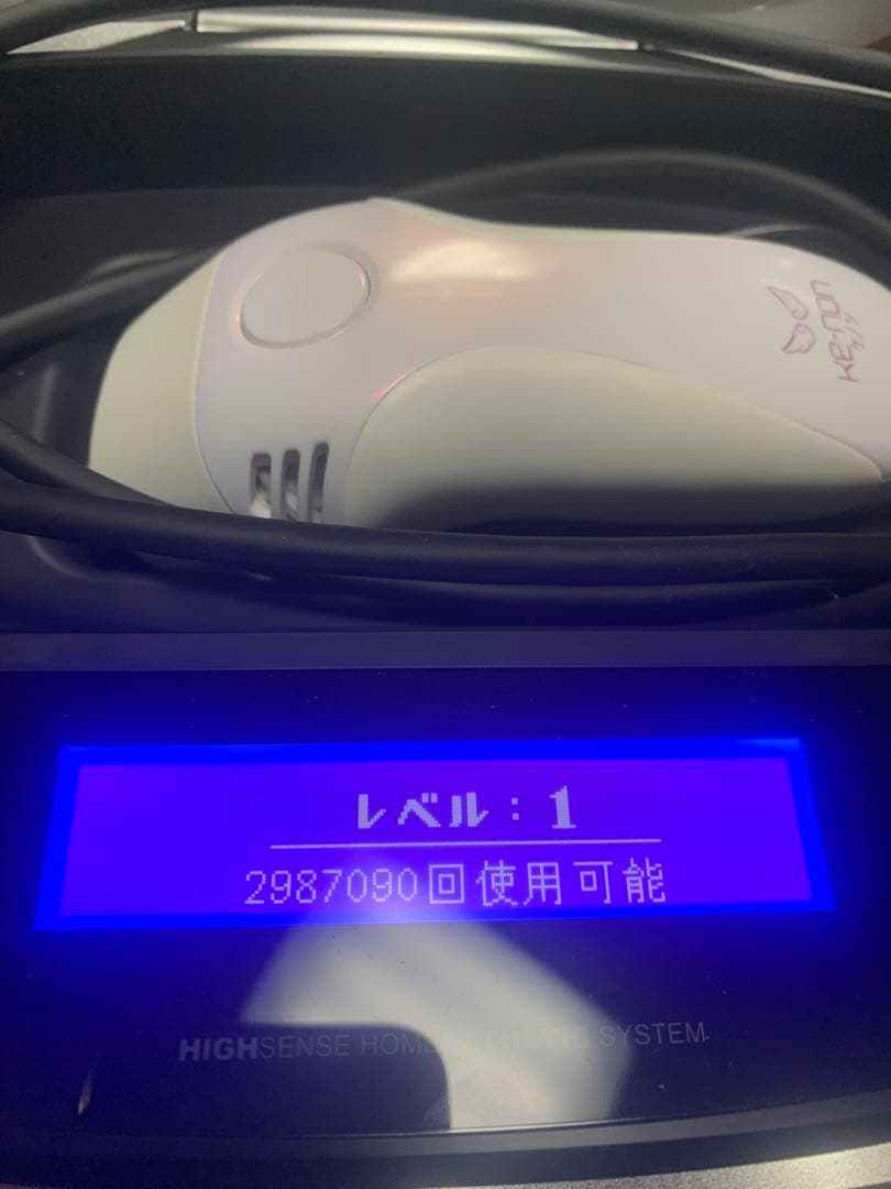 Keenon 脱毛器 ver8.4　ホワイト　ピンク