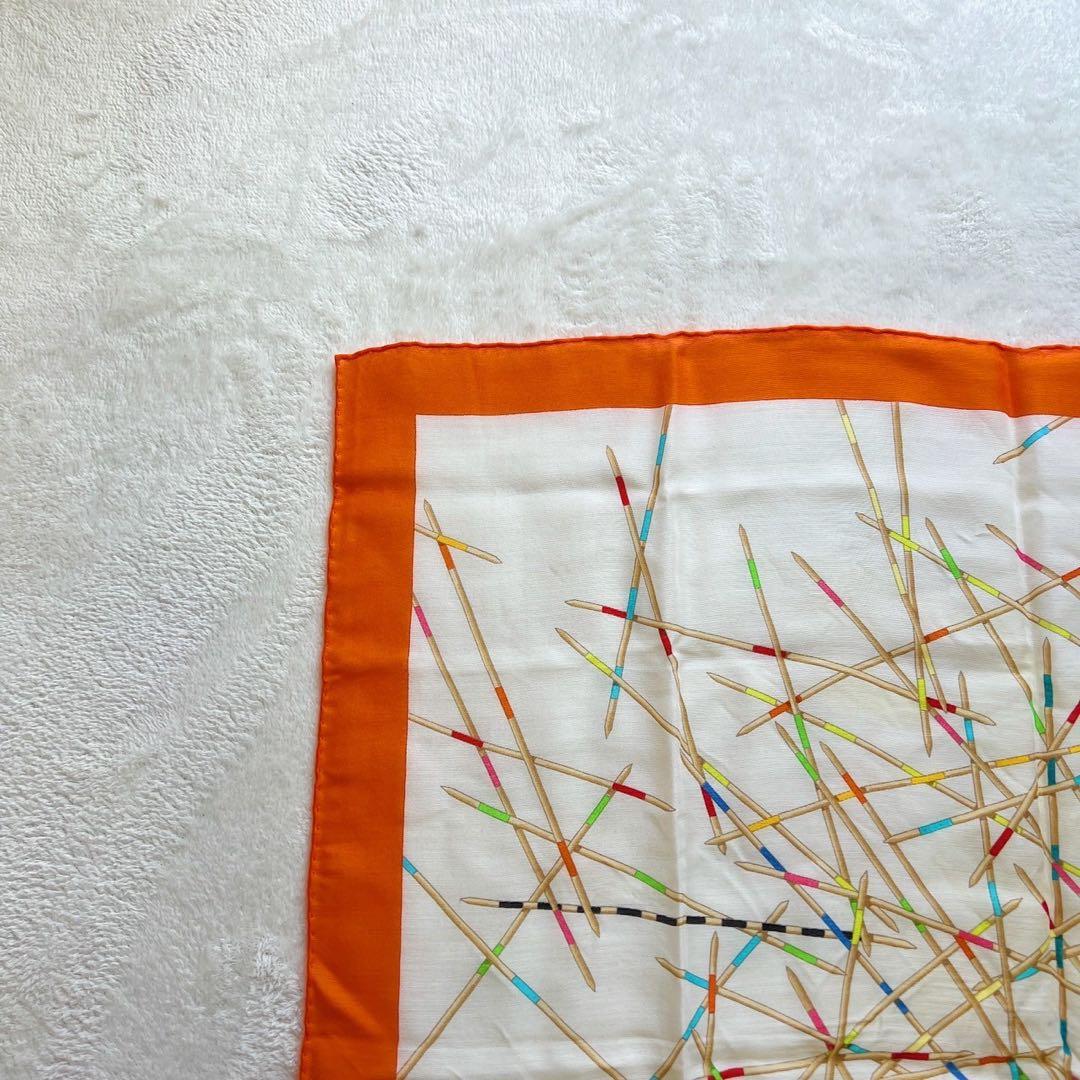 希少　エルメス　HERMES　カレ70　カシミヤ　シルク