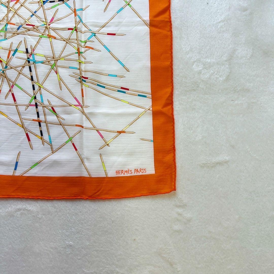 希少　エルメス　HERMES　カレ70　カシミヤ　シルク