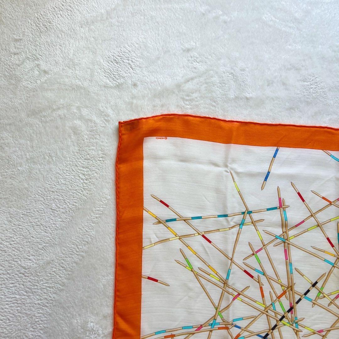 希少　エルメス　HERMES　カレ70　カシミヤ　シルク