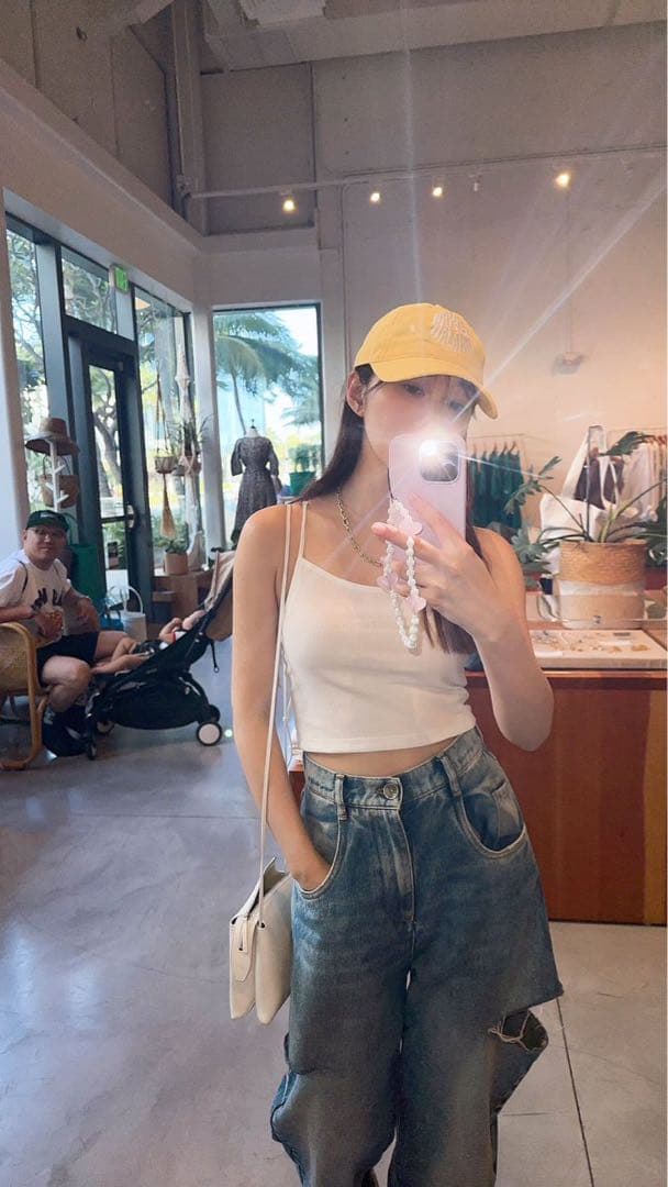 【新品】メゾンマルジェラ5ポケット カットアウト デニムパンツ【指原莉乃着用】