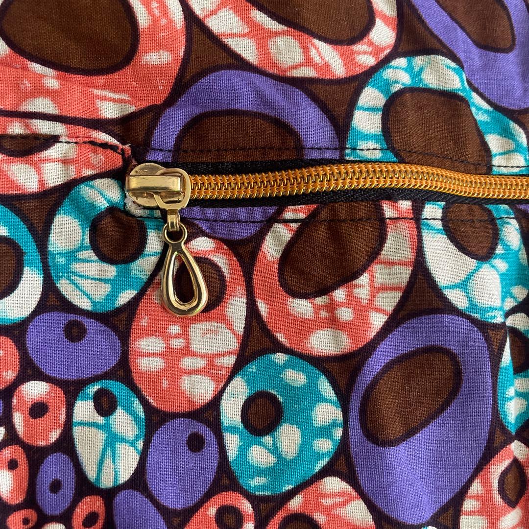 Ashanti Empress オーバーオール / アフリカンバティック サロペ