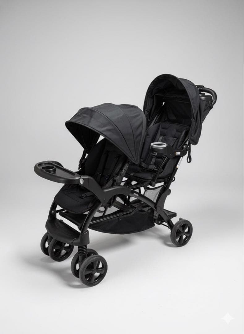 KATOJI 2人乗りベビーカー 2人でゴーDX