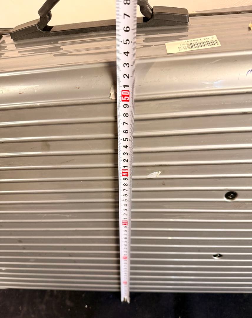 RIMOWA キャリーケース シルバー スーツケース 4輪