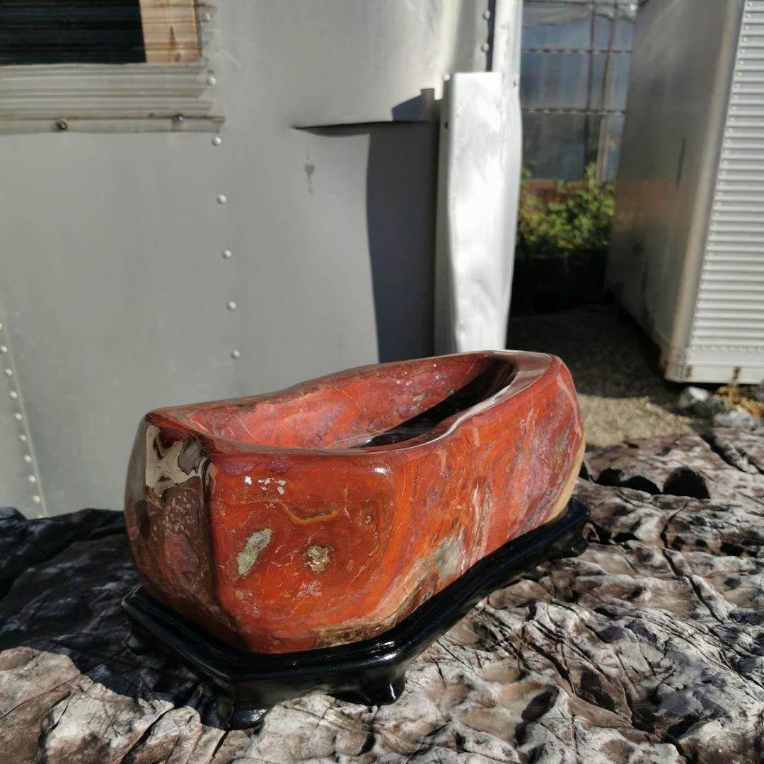 金華のジャスパー　12.8キロ　錦紅石　鑑賞石　石　盆石　水石　置物　オブジェ