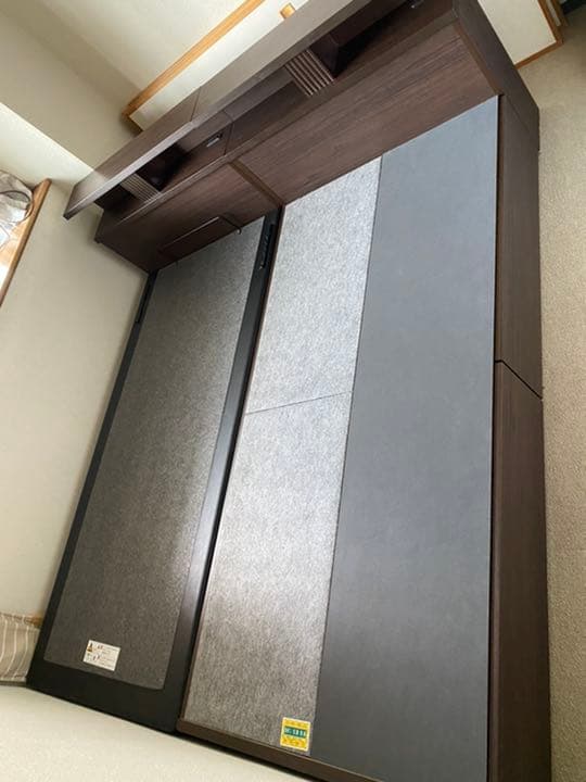 ドリームベッド　シングルベッド　ガスアップ縦収納タイプ