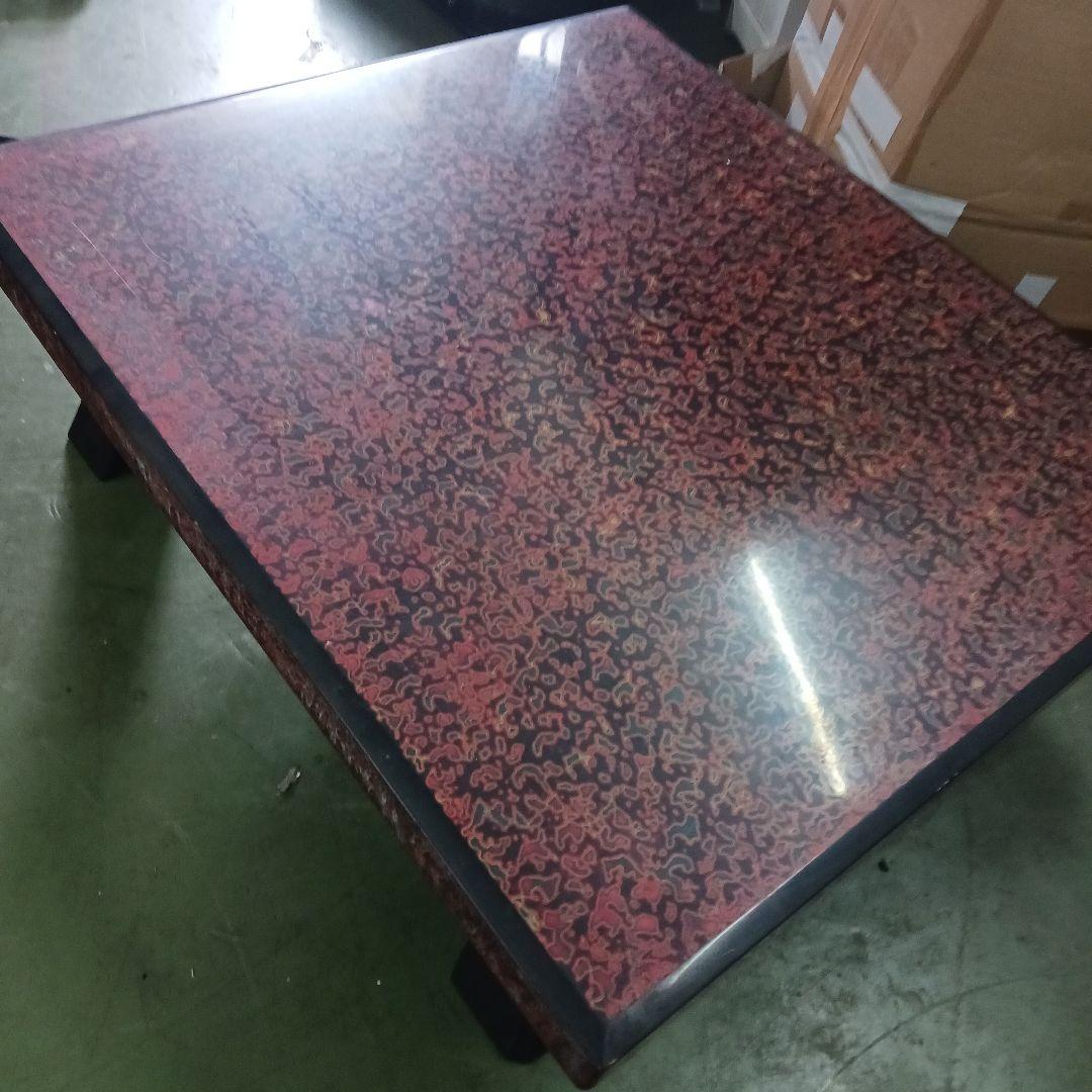 KS5　アンティーク　津軽塗り座卓　座卓　リビング　おしゃれ　Y