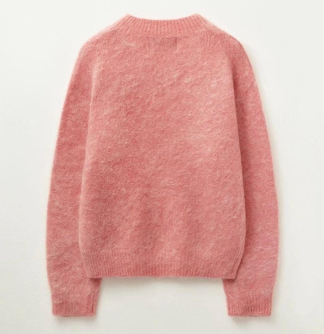 トップス SATUR ESSEN TWO-TONE MOHAIRPULLOVER KNIT