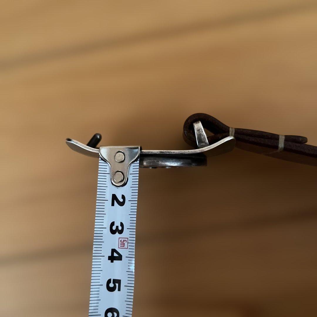 アルバトリー【albatroy】エアーフォースシルバーバックルレザーベルト