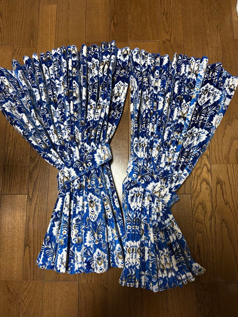 金華山 新格子仮眠カーテン 2.4m×80cm丈 片面