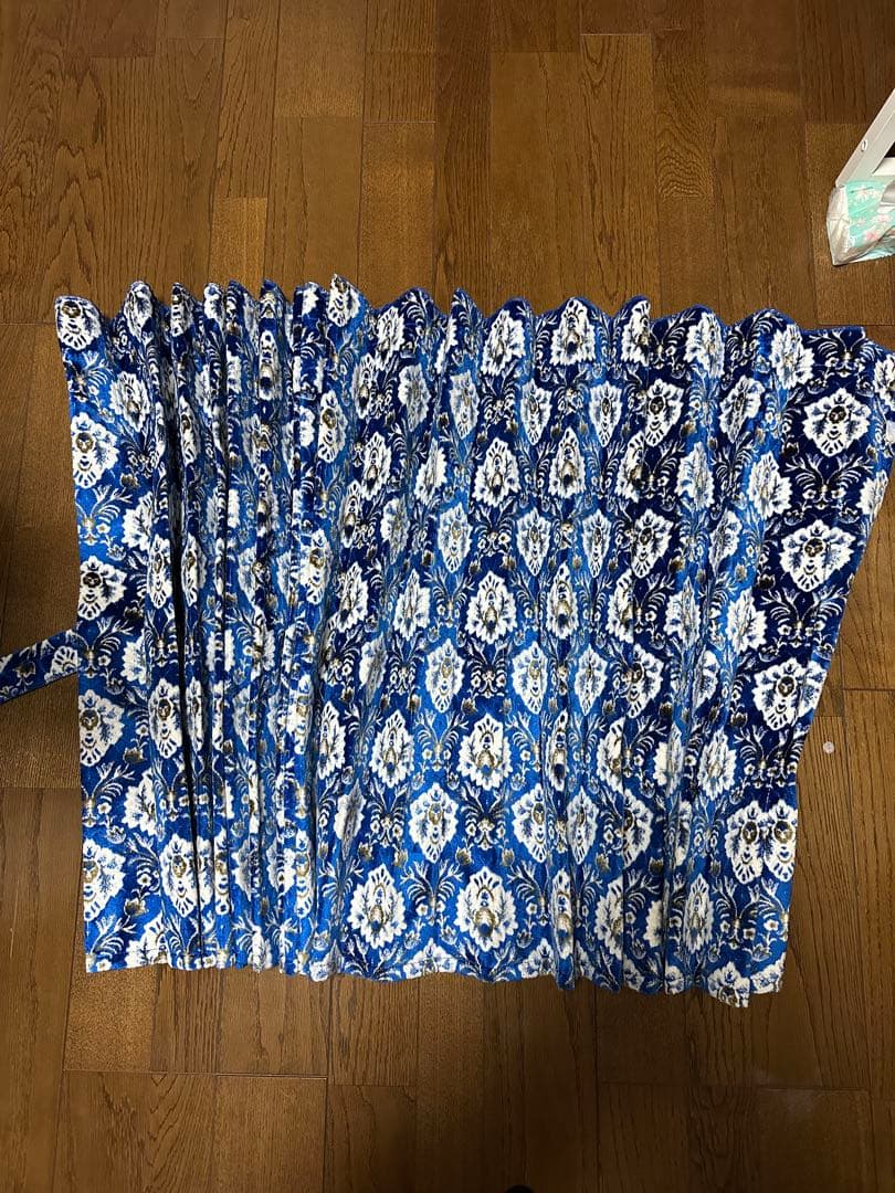 金華山 新格子仮眠カーテン 2.4m×80cm丈 片面