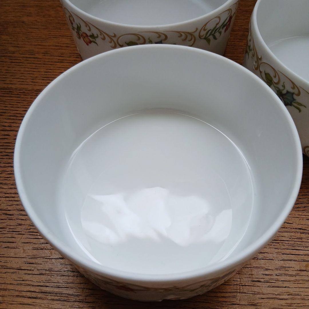 クラシックローズ ローゼンタール ボウル 3個 花柄 ヴィンテージ ユーズド