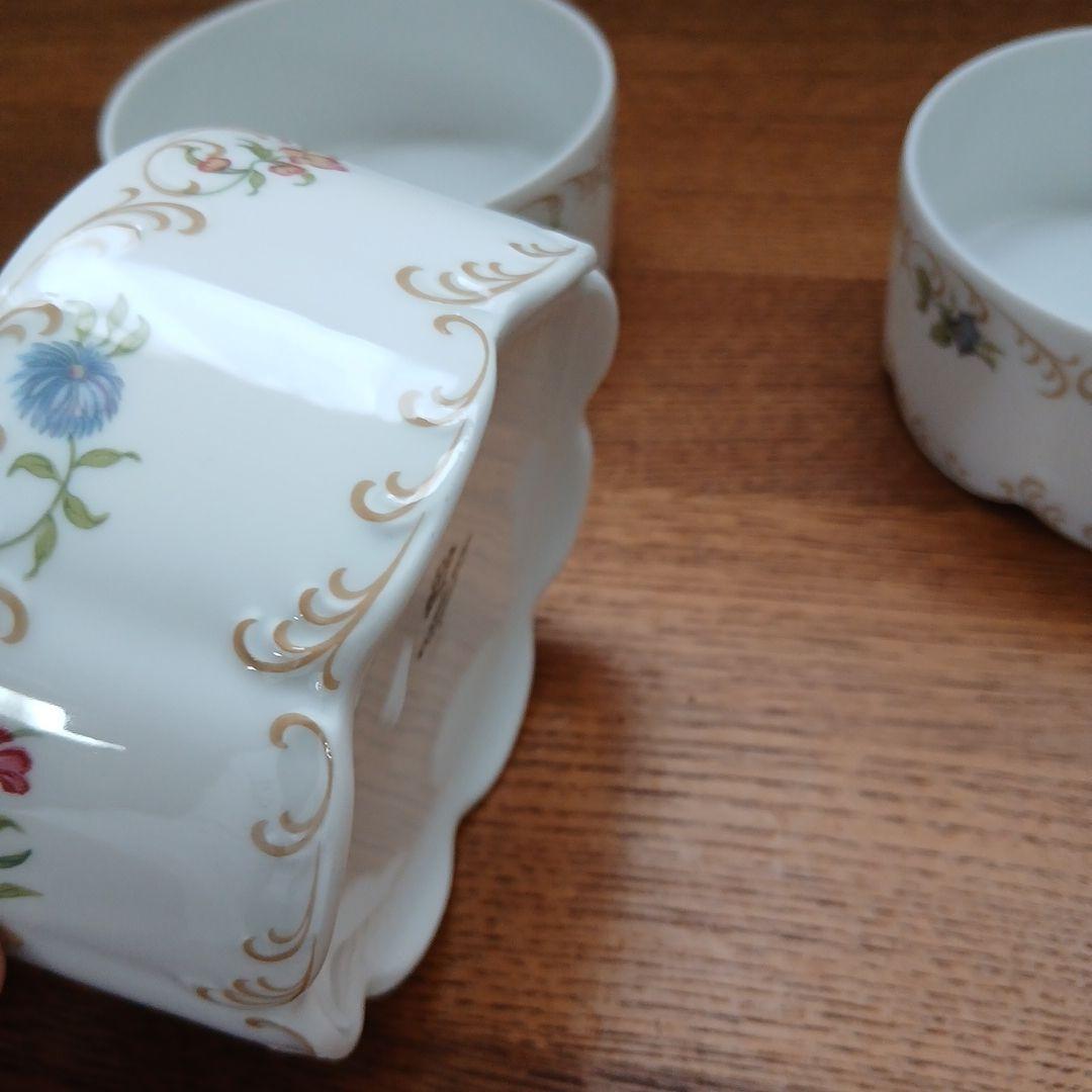 クラシックローズ ローゼンタール ボウル 3個 花柄 ヴィンテージ ユーズド