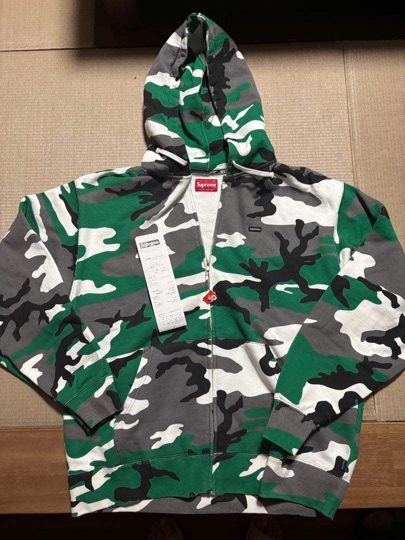 Supreme カモフラージュ ジップアップパーカー