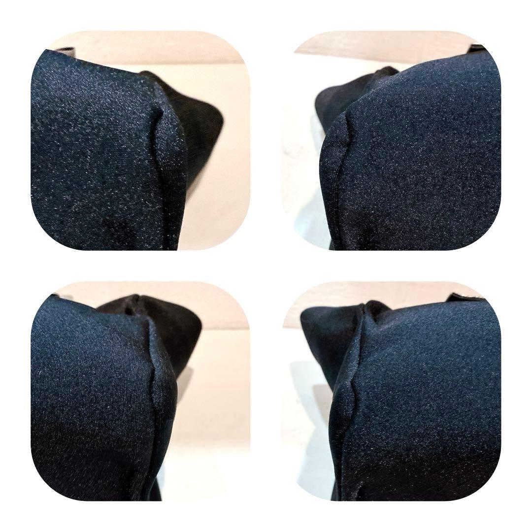 【美品】kawa-kawa wet トートバッグSサイズ シルバーハンドル　黒