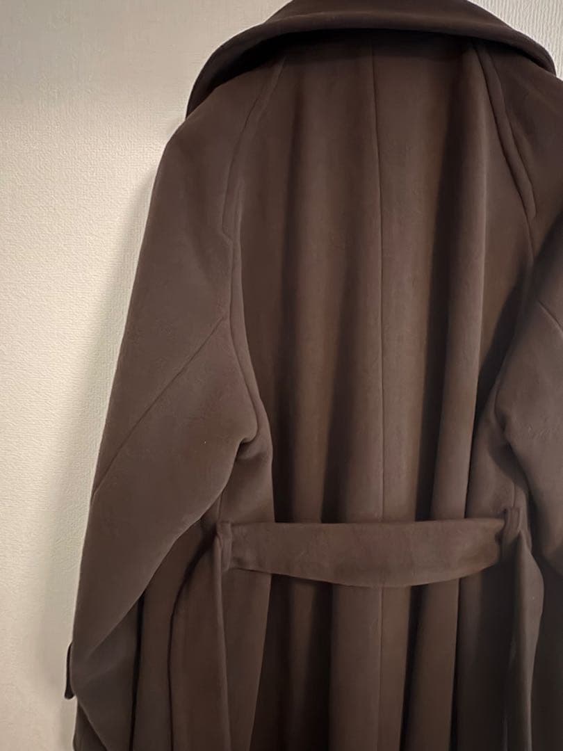 完売！ほぼ未使用 ビッグカラーロングトレンチコート 25AW 2025秋冬