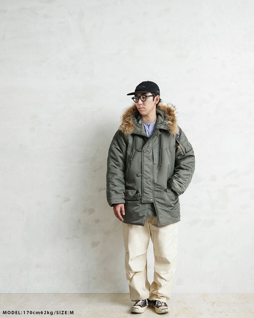 完売品 米軍 初期型 N-3B VINTAGE フライトジャケット waiper