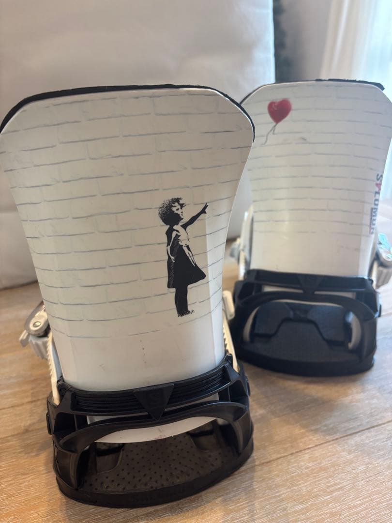 SALOMON スノーボード　ビンディング　バンクシー