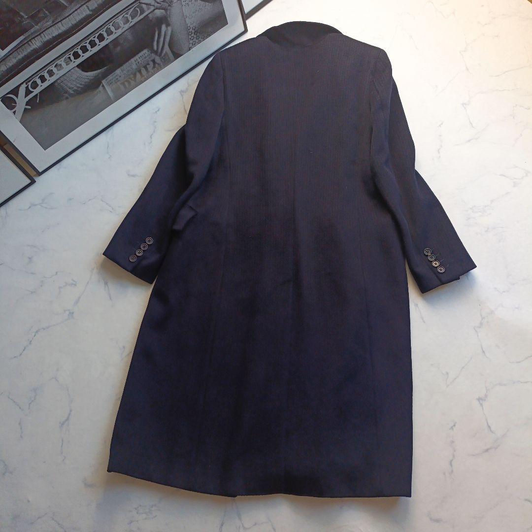 最高級 白タグ マックスマーラ アルパカ コート　ネイビー　38