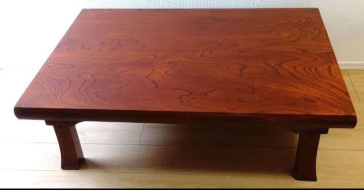 【直接引取り限定】中古美品　折り畳み　ちゃぶ台　座卓　ローテーブル　軽量