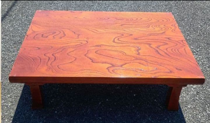 【直接引取り限定】中古美品　折り畳み　ちゃぶ台　座卓　ローテーブル　軽量