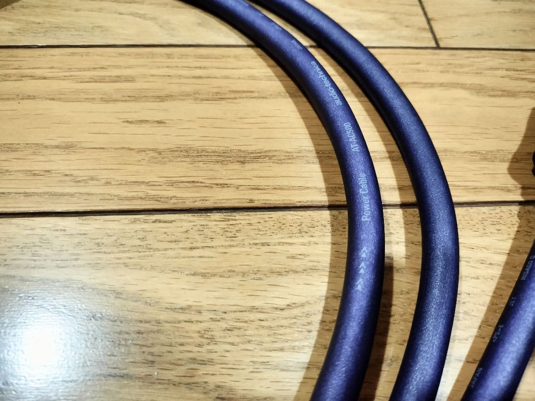 美品 audio-Technica AT-AC500 2m 電源ケーブル