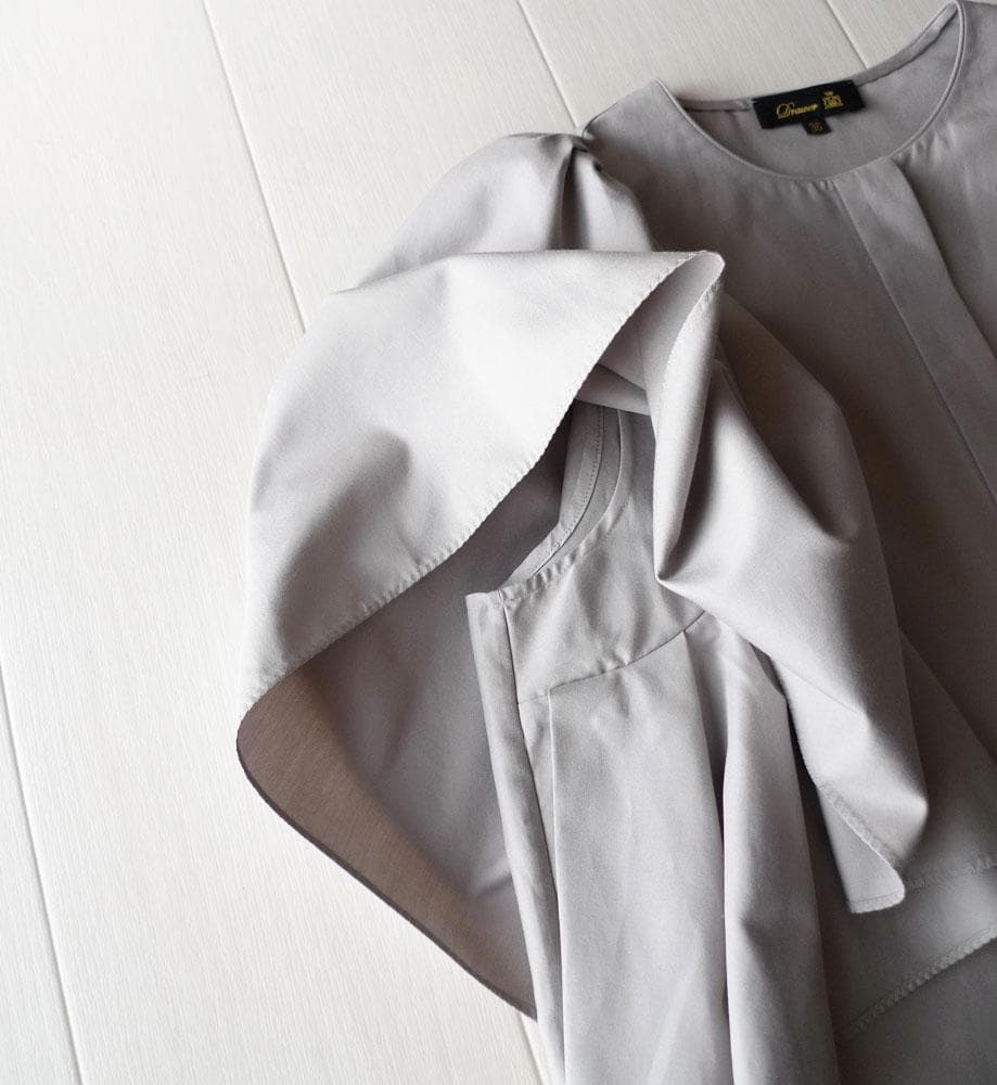 ■専用■美品 ドゥロワー 定価7,4万 フレアスリーブのブラウス Drawer