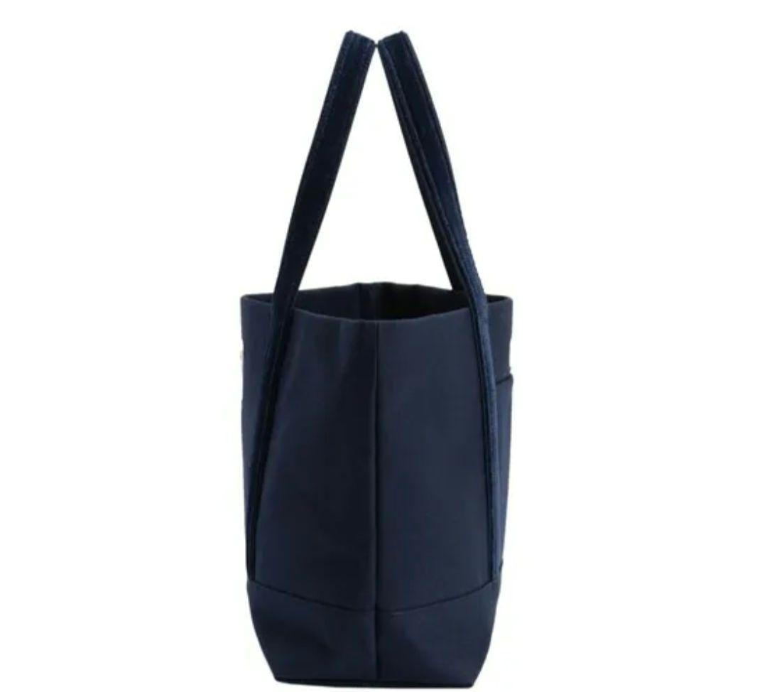 ラブラリー フェイラー オールドテディ ワッペン トートバッグ L ネイビー