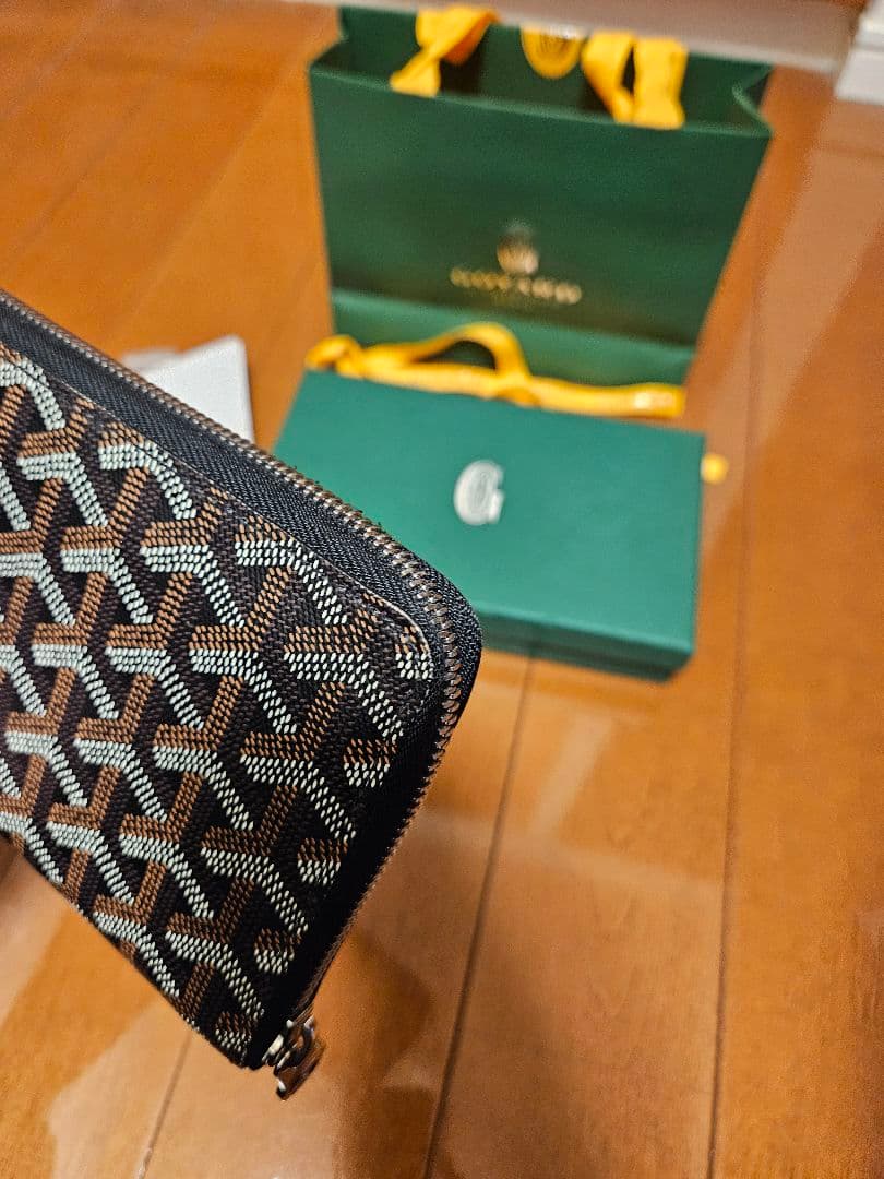 GOYARD　ゴヤール　マティニョン　GM　長財布　ウォレット　黒　ブラック