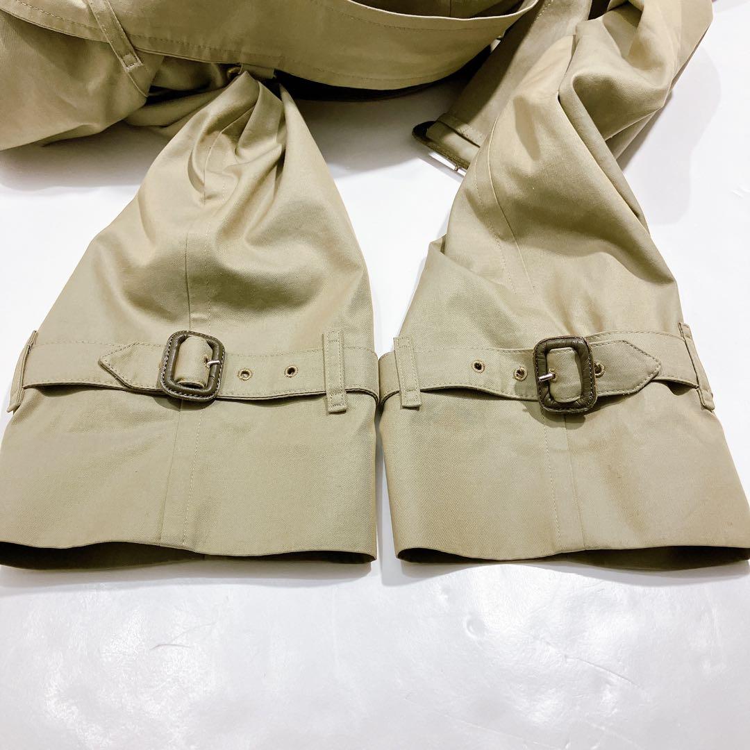 【専用品バーバリーロンドン　ダブル　ロングトレンチコート　XL相当　英国製　ノバ