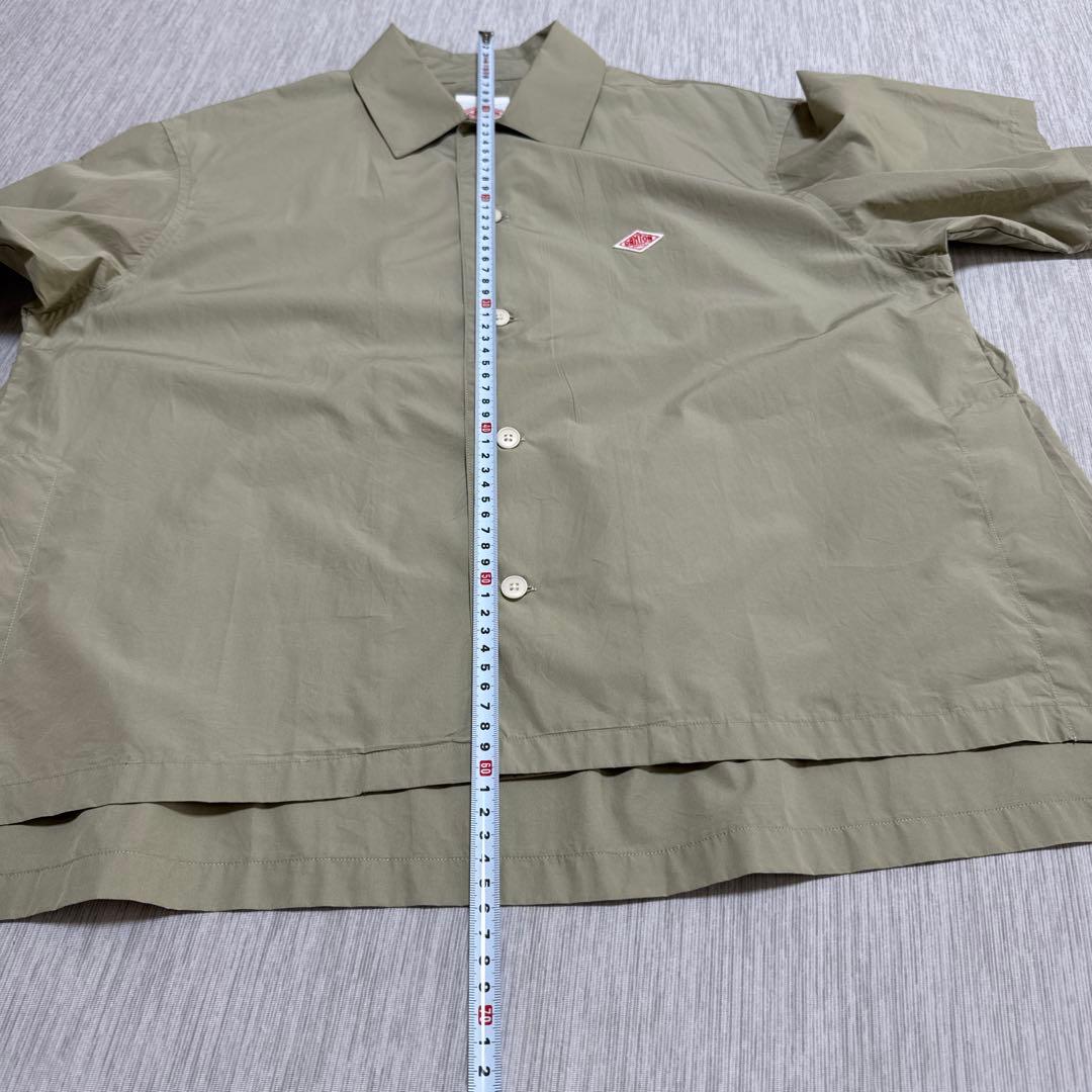 DANTON 半袖シャツ カーキ 36 最終値下げ