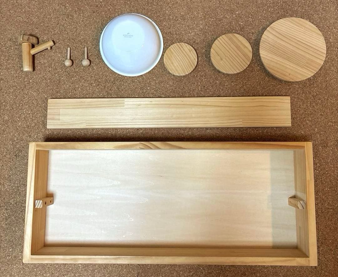 木遊舎 おままごとキッチン デスク 2way 木のおもちゃ　子ども机