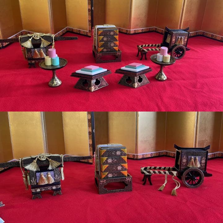 【新品未使用】ひな人形 単品 部品売り 前飾道具 六品道具 ひな道具