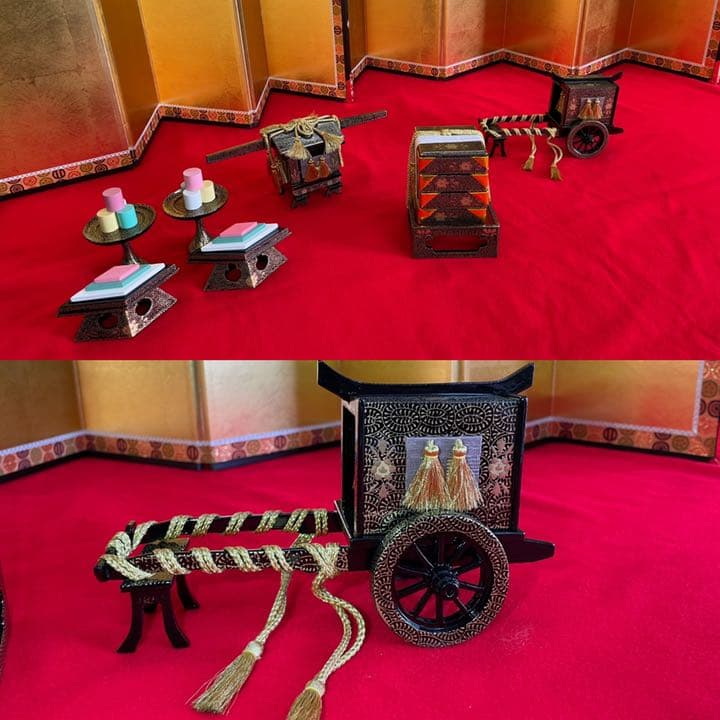 【新品未使用】ひな人形 単品 部品売り 前飾道具 六品道具 ひな道具