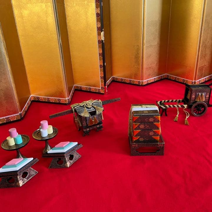 【新品未使用】ひな人形 単品 部品売り 前飾道具 六品道具 ひな道具